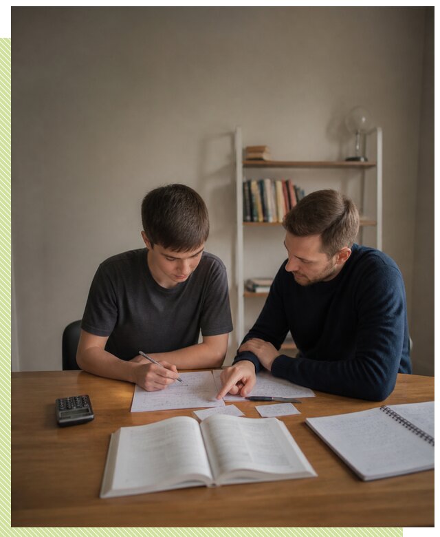 Репетитор по математике в Новомосковске для школьников и студентов